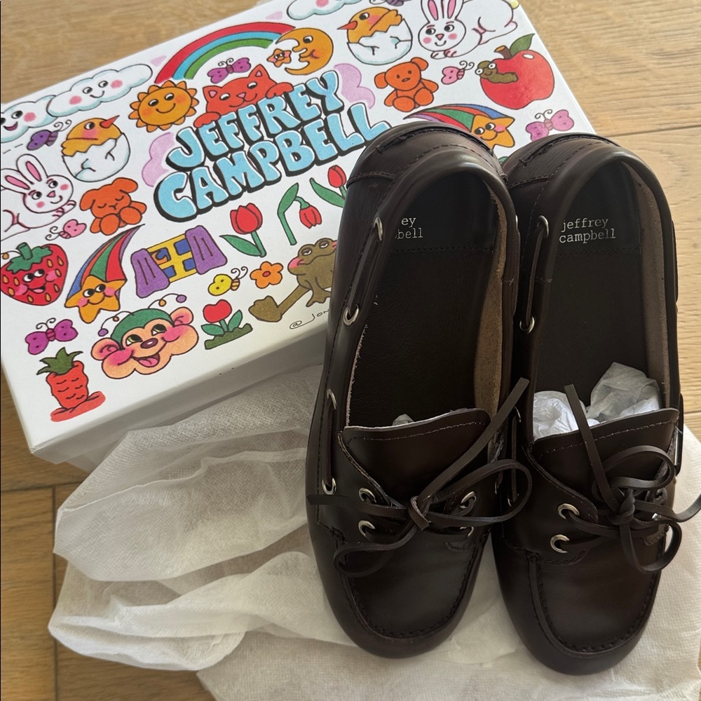 Jeffrey Campbell Brown Loafers - Picture 6 of 11